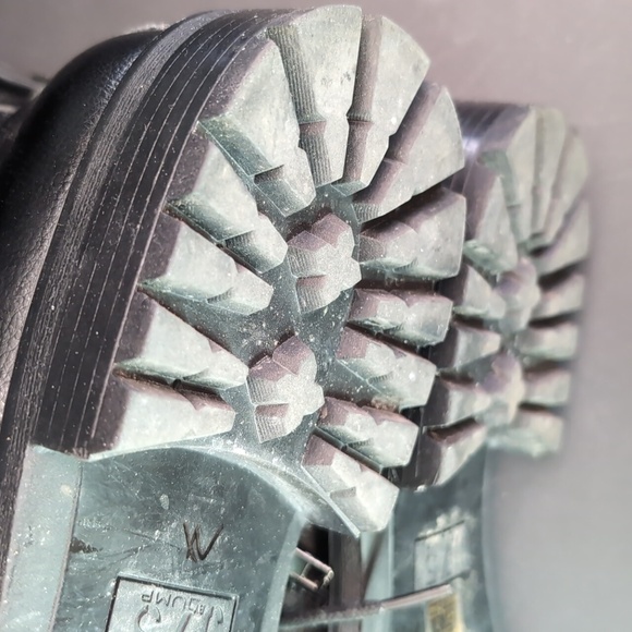 J75 Jump Mens Black Leather Combat boots,Size 12. - Picture 11 of 12